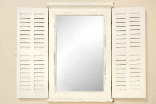 Lustro z okiennicami 87x71 cm - ecri na Arena.pl