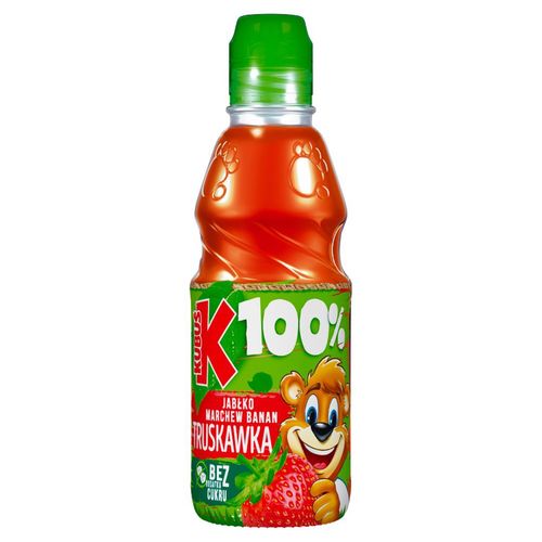 Kubuś 100% Sok jabłko marchew banan truskawka 300 ml na Arena.pl