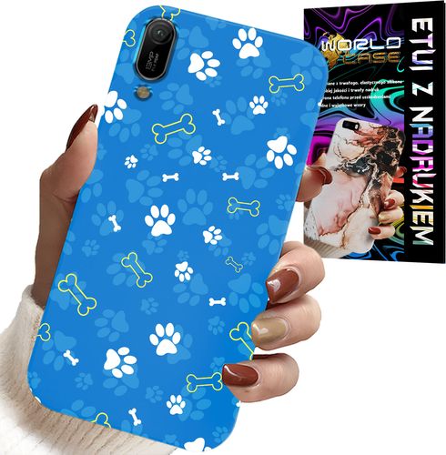 ETUI DO HUAWEI Y6 2019 - ŁAPKI KOŚCI PIES PATROL WZORY DLA DZIECI na Arena.pl