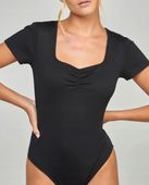 Siksilk Short Body CZARNY EU34