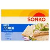 Sonko Pieczywo chrupkie Lekkie 7 ziaren 170 g (32 sztuki)
