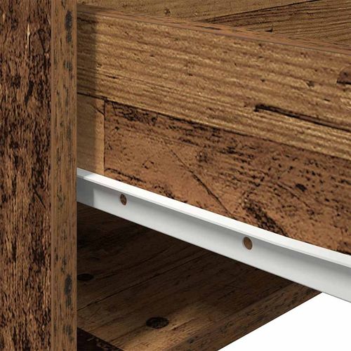 Ścienny stolik nocny with 2 pcs Stare drewno 50 x 36 x 30 cm na Arena.pl