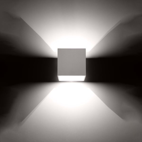 Kinkiet QUAD 1 biały zdjęcie 3