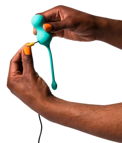 romp cello bezprzewodowe kulki wibrujące z pilotem, 10 trybow, fioletowe na Arena.pl