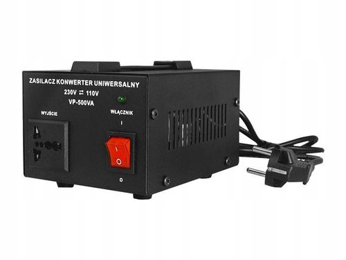 Transformator VOLT POLSKA 230V/110V 500VA na Arena.pl