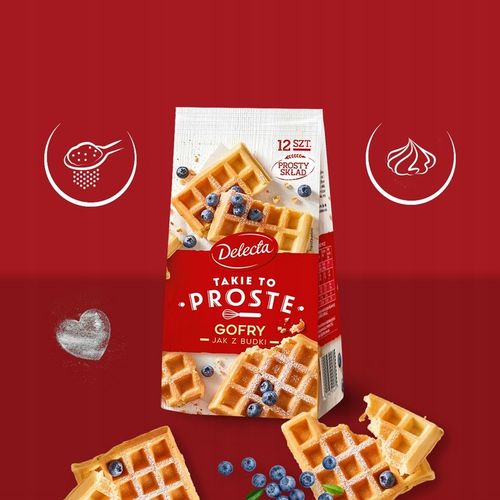 Gofry jak z budki Delecta 3x340g Takie to proste ciasto w proszku na Arena.pl