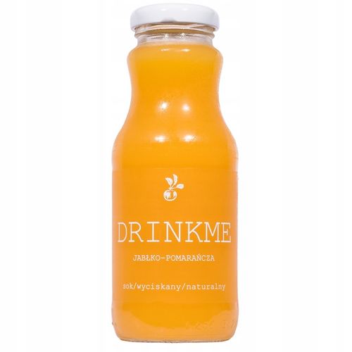 12x Sok jabłkowo pomarańczowy 250ml bez cukru 100% na Arena.pl