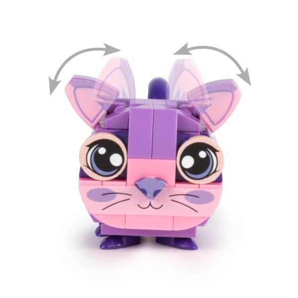 klocki snapets kot coco fioletowy kidea zdjęcie 2