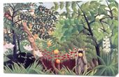 Obraz 90x60cm Exotic Landscape, Rousseau Vintage do Salonu