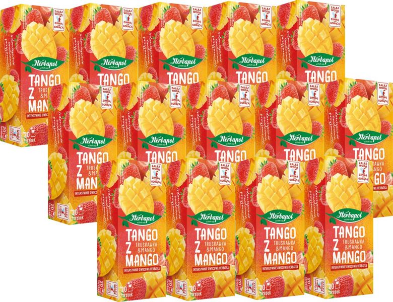 (x14) HERBAPOL Tango z Mango - Truskawka Mango 20tb zdjęcie 1