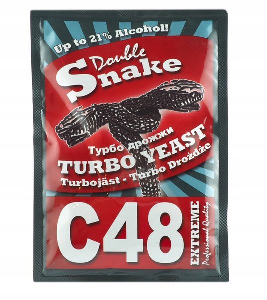 Drożdże gorzelnicze Double Snake C48 - 10 sztuk zdjęcie 2