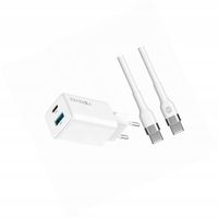 Szybka ładowarka GaN 45W USB-C z kablem do Samsung Galaxy A15 5G