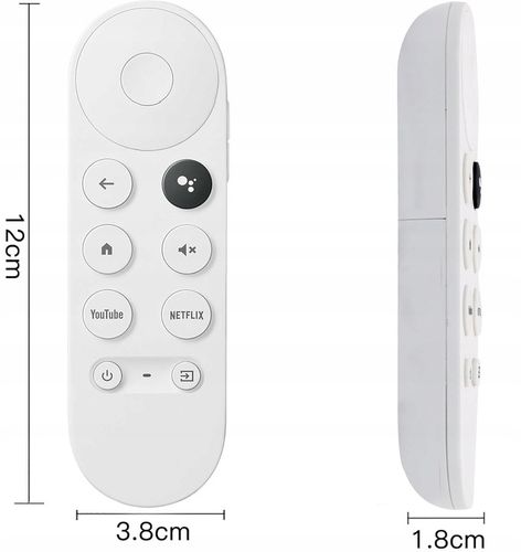 PILOT GOOGLE TV 4K CHROMECAST ASYSTENT GOOGLE YOUTUBE NETFLIX na Arena.pl