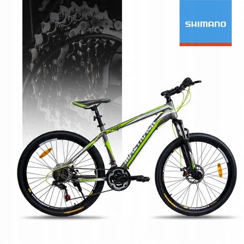 ROWER GÓRSKI MTB 26 SHIMANO 21 BIEGÓW SHIMANO 2xTarcze RAMA 18" KOŁA 26" na Arena.pl