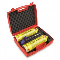 PALNIK WALIZKA ZESTAW DO LUTOWANIA TWARDEGO 2400 STOPNI 2x MAPP KEMPER