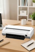 LAMINATOR A4 LAMINARKA Zestaw Akcesoria Nóż Dziurkacz Folia x 50 szt
