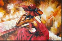 120CM 80CM OBRAZ ŚCIENNY JESIENNA ZADUMA