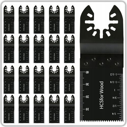 Zestaw 20 brzeszczotów wgłębnych do piły oscylacyjnej i narzędzia na Arena.pl