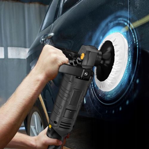 POLERKA SAMOCHODOWA ROTACYJNA 2600W REGULACJA OBROTÓW + ZESTAW GĄBEK + FILC na Arena.pl