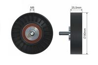 ROLKA NAPINACZA PASKA VW LT II 1996 1997 1998 1999