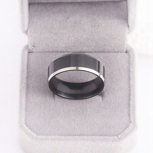 OBRĄCZKA PIERŚCIONEK z Wolframu WOLFRING EU25 US11 na Arena.pl