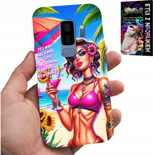 ETUI DO SAMSUNG GALAXY S9 PLUS - IT'S NOT ALCOHOL IT'S MY EMOTIONAL CASE na Arena.pl