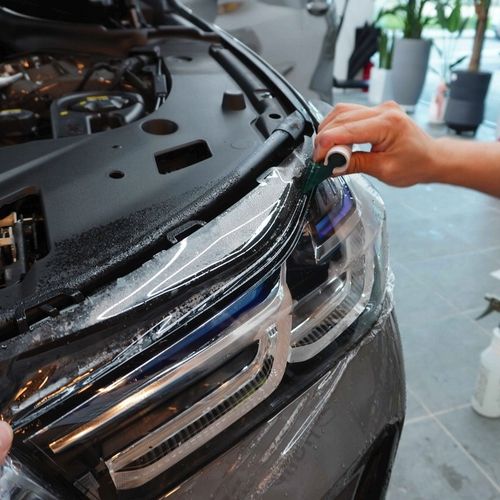 Folia Ochronna PPF Ultrashield Gloss Bezbarwna Do Lamp Zderzaków 50x100cm na Arena.pl