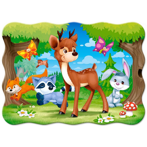 PUZZLE 30 EL. DEER AND FRIENDS na Arena.pl