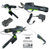 AKUMULATOROWY SEKATOR DO GAŁĘZI NAC PRB72H-B20-JN 7,2V 2Ah WYSIĘGNIK 320 CM