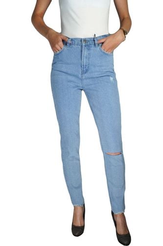 Pretty Little Thing Jeansy Mum z Wysokim Stanem - 38 / M na Arena.pl