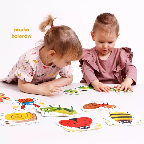 CzuCzu. Puzzle. Robaczki czworaczki zdjęcie 5
