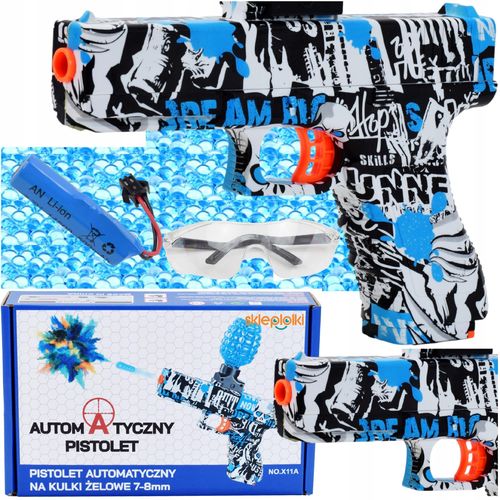PISTOLET KARABIN NA KULKI WODNO ŻELOWE AUTOMATYCZNY ZESTAW AUTOMAT na Arena.pl