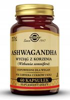 Suplement diety Solgar ashwagandha dla dobrego samopoczucia 60 kapsułek