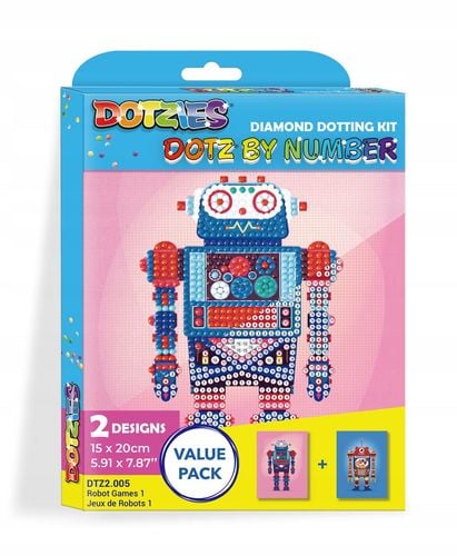 diamond dotz dotz by number robot games 5160 na Arena.pl