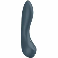satisfyer g-spot wave 4 ciemnoszary - 12 trybow, silikon, wodoodporny