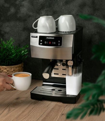 Ekspres do kawy Ciśnieniowy Automatyczny Yoer INOX 20bar + Spieniacz na Arena.pl