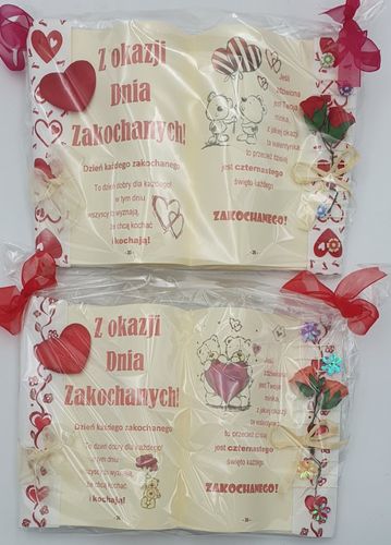 książka wypukła A5  Z okazji Dnia Zakochanych na Arena.pl