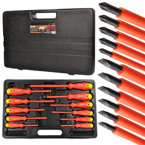 ZESTAW WKRĘTAKÓW WKRĘTAK ŚRUBOKRĘTY IZOLOWANE 11el MAGNETYCZNE na Arena.pl