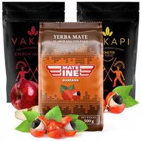 Yerba Mate 1,5KG NAJMOCNIEJSZE GATUNKI Guarana MONSTER EL FUEGO 1500g