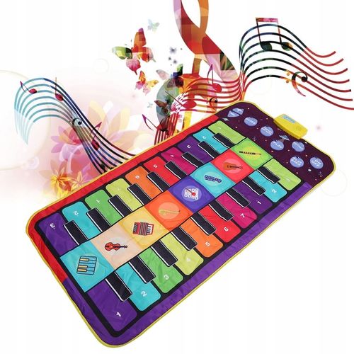 MATA MUZYCZNA XXL DO TAŃCZENIA GRA TANECZNA INTERAKTYWNA DLA DZIECI PIANINO na Arena.pl