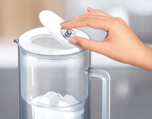 Dzbanek szklany filtrujący do wody Aquaphor Glass biały 7 filtrów Maxfor Mg na Arena.pl