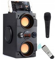 Feegar Głośnik Przenośny Bluetooth +Mikrofon Karaoke 4000mAh Radio USB AUX