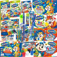 Bambino wyprawka szkolna duży zestaw XXL do przedszkola klasy 1+ długopis