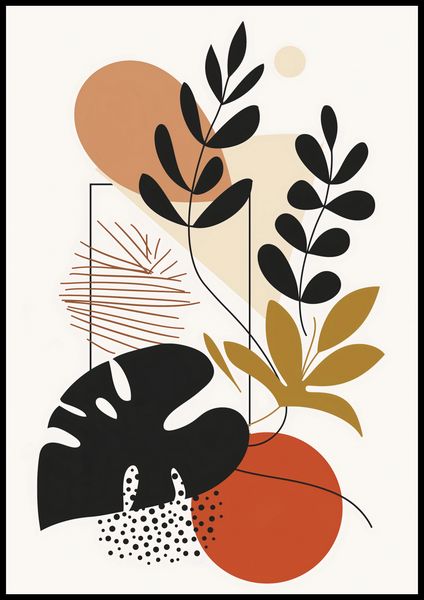 Plakat 70x100cm Zawisły Liść zdjęcie 2