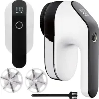 Golarka do ubrań zmechaceń swetrów tkanin tapicerki lcd akumulatorowa