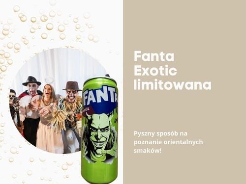 Fanta Exotic limitowana edycja z filmu Black Phone 2 napój gazowany 330ml na Arena.pl