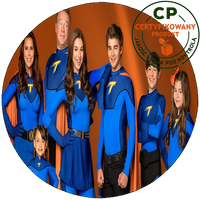 Opłatek na tort Grzmotomocni