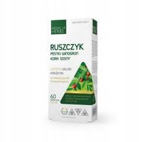 Medica Herbs Ruszczyk Kolczasty kora sosny kapsułki 30 g 60 szt.