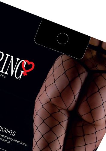 Seksowne Kabaretki w Grube Oczka Over Sized Net Tights Daring One Size na Arena.pl