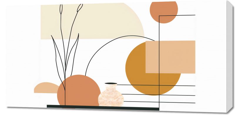 Obraz 100x50cm Terrakotowy Krzyk zdjęcie 1